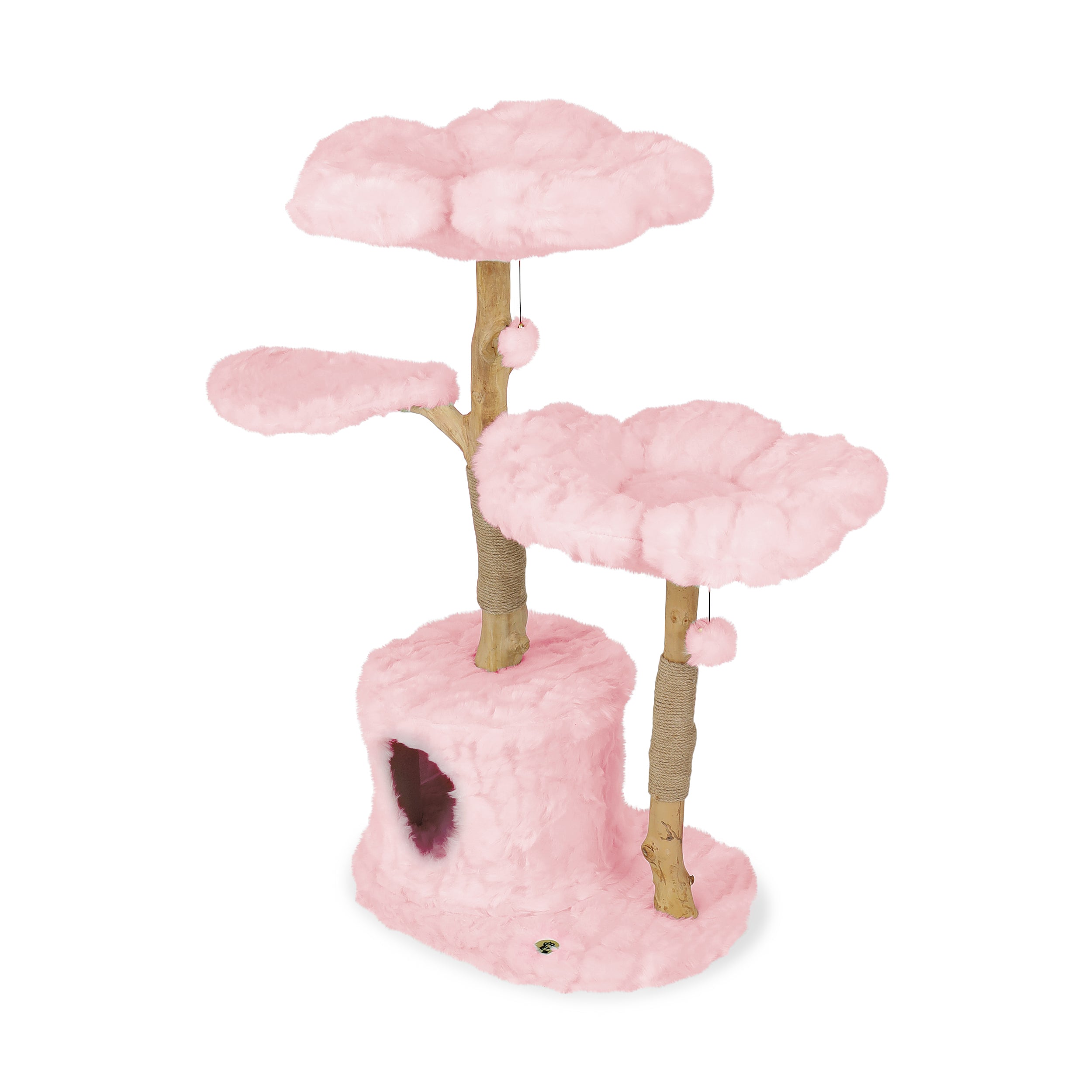 CHERRY BLOSSOM MONOTONE TRES - KBS FLORAL CAT TREE