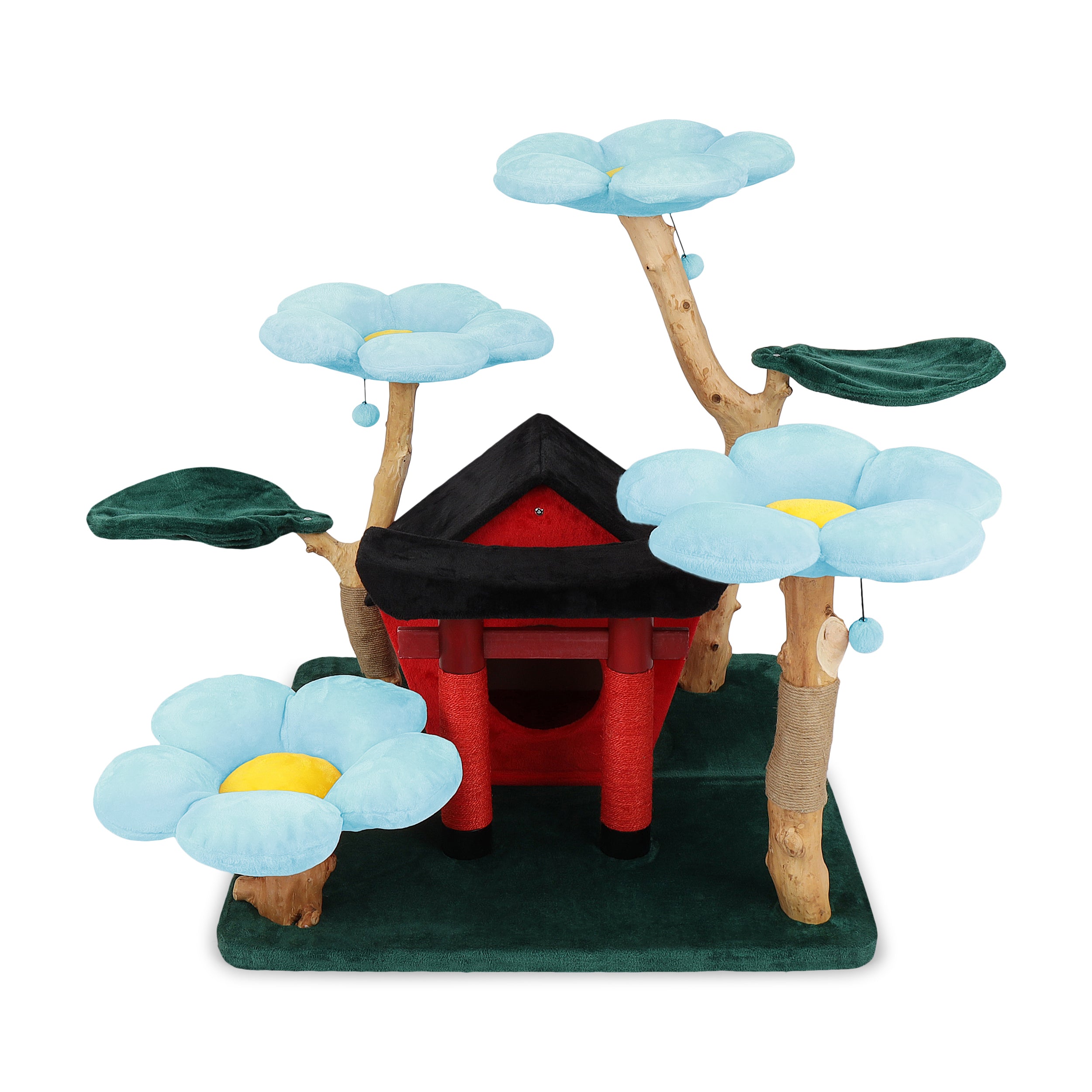 HYDRANGEA BLUE SECRET GARDEN - KBS FLORAL CAT MANSION