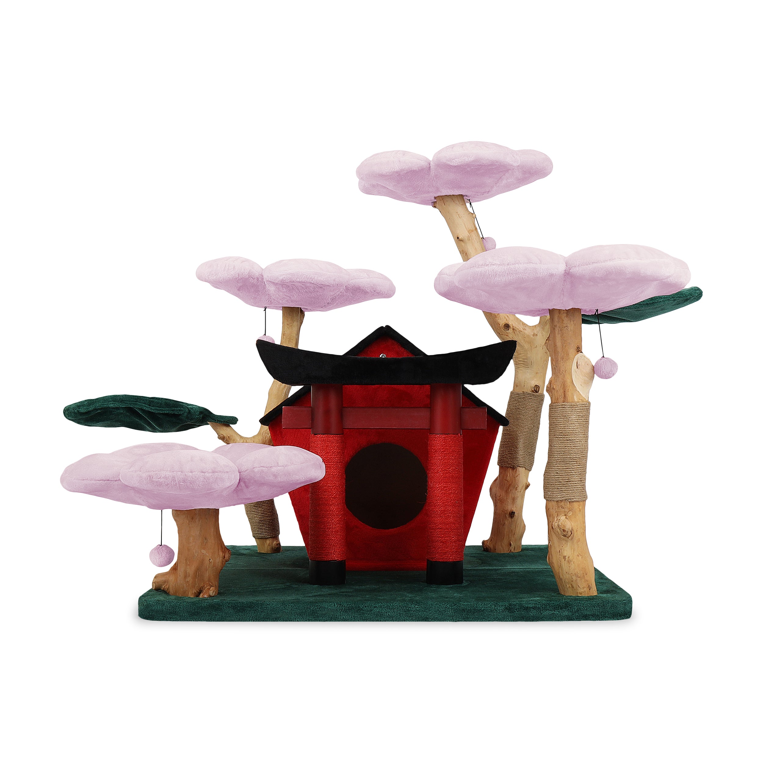 LAVENDER SECRET GARDEN - KBS FLORAL CAT MANSION