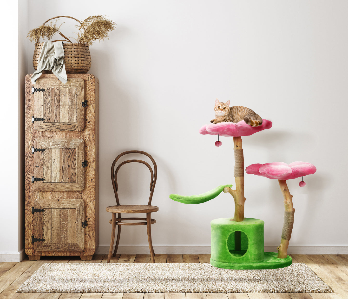AZALEA TRES - KBS FLORAL CAT TREE