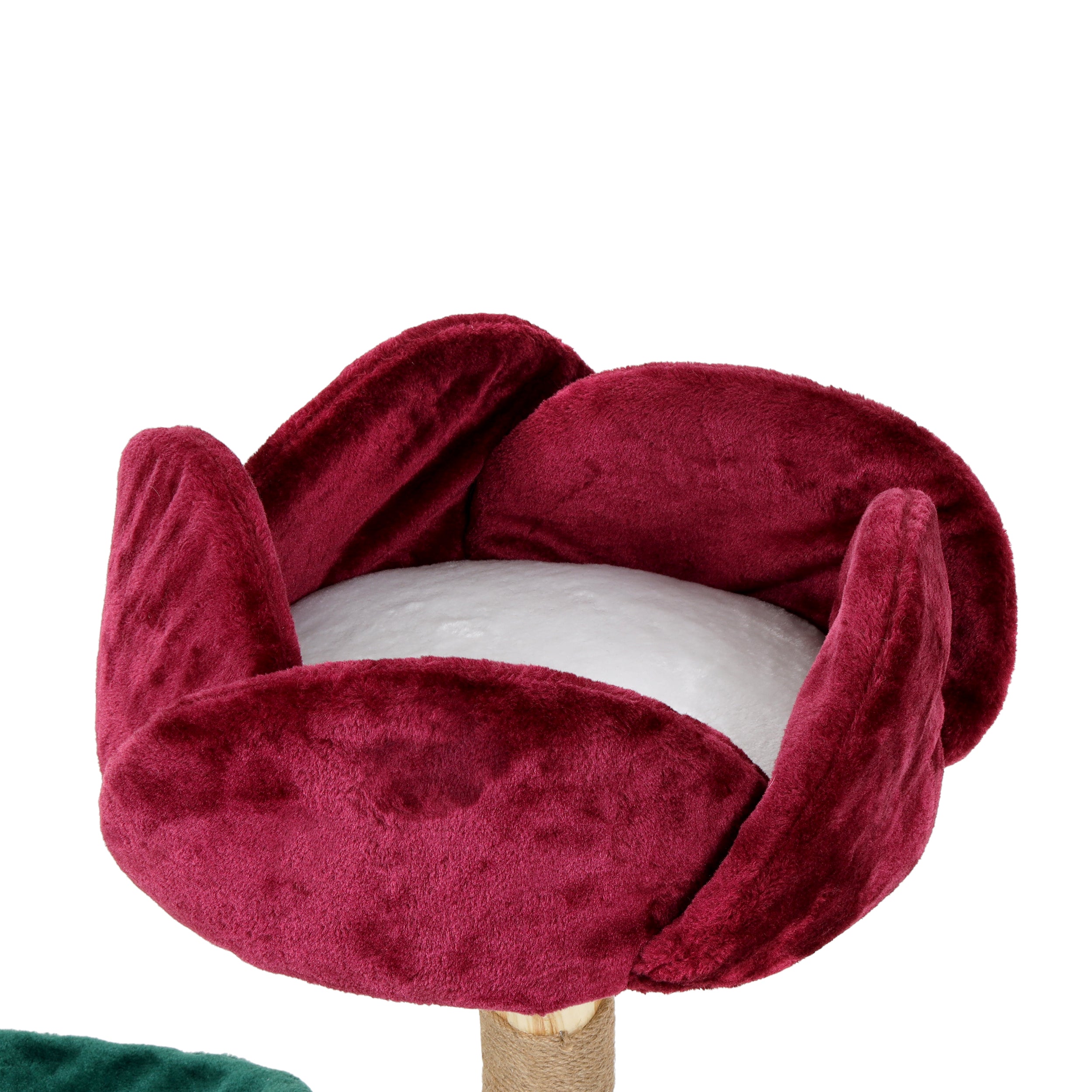 BURGUNDY ROSE - KBS FLORAL CAT TREE