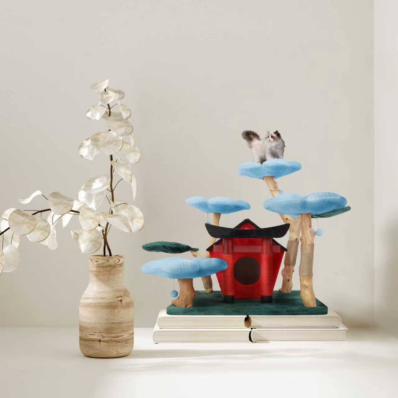 HYDRANGEA BLUE SECRET GARDEN - KBS FLORAL CAT MANSION