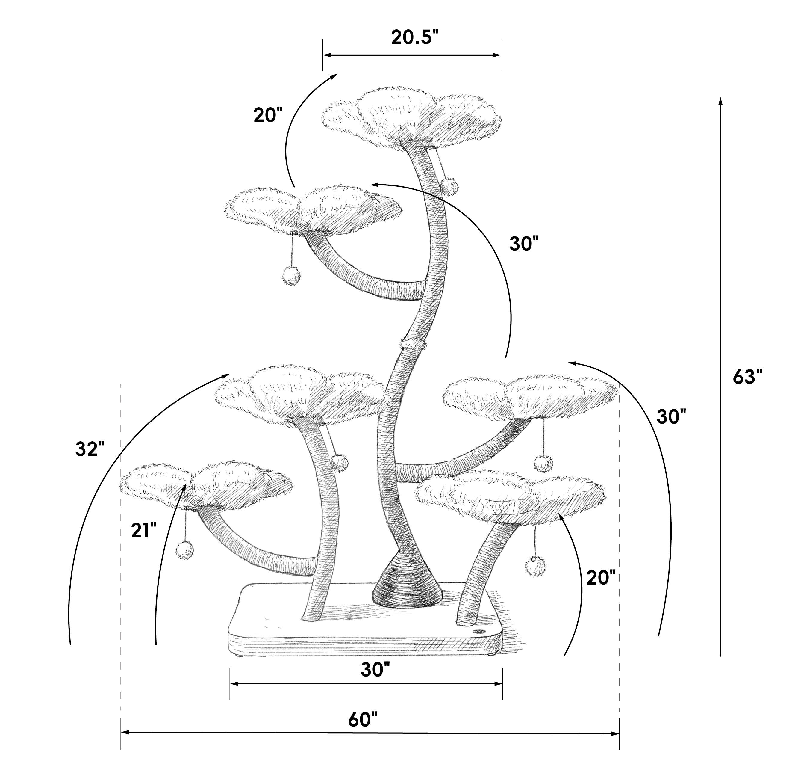 GRAPHITE GREY HEXAFLORA