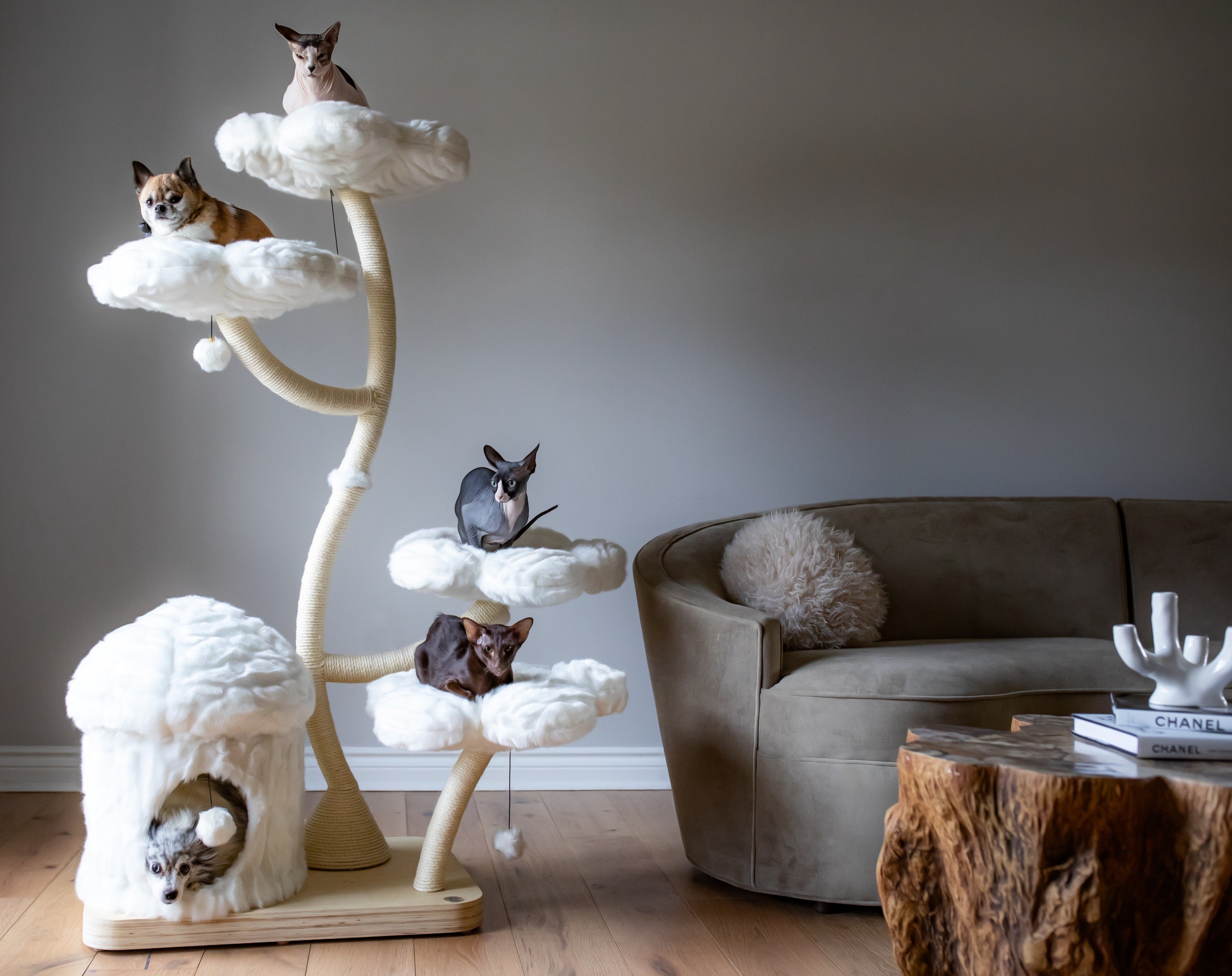Modern cat tree
