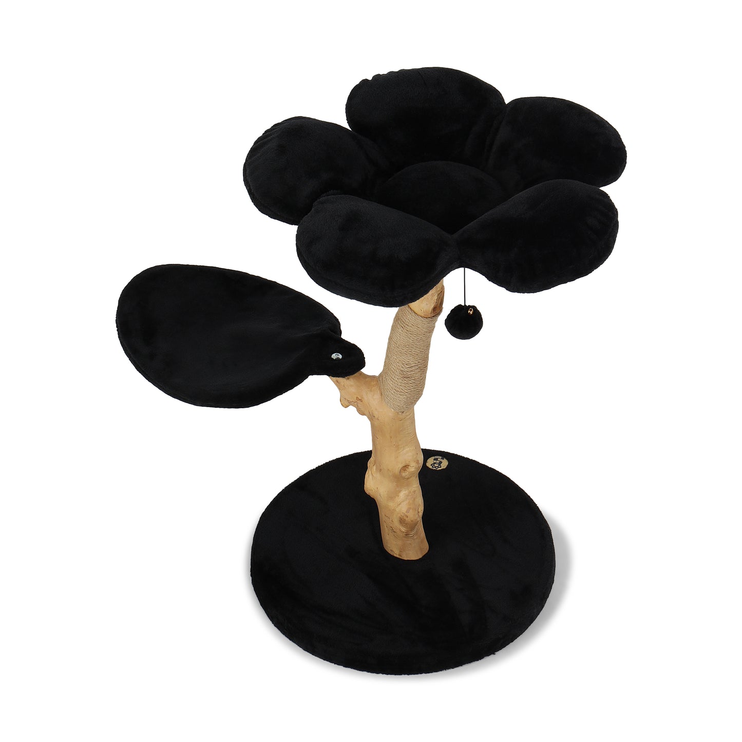 COZY PLUSH NOIR DOS - KBS FLORAL CAT TREE