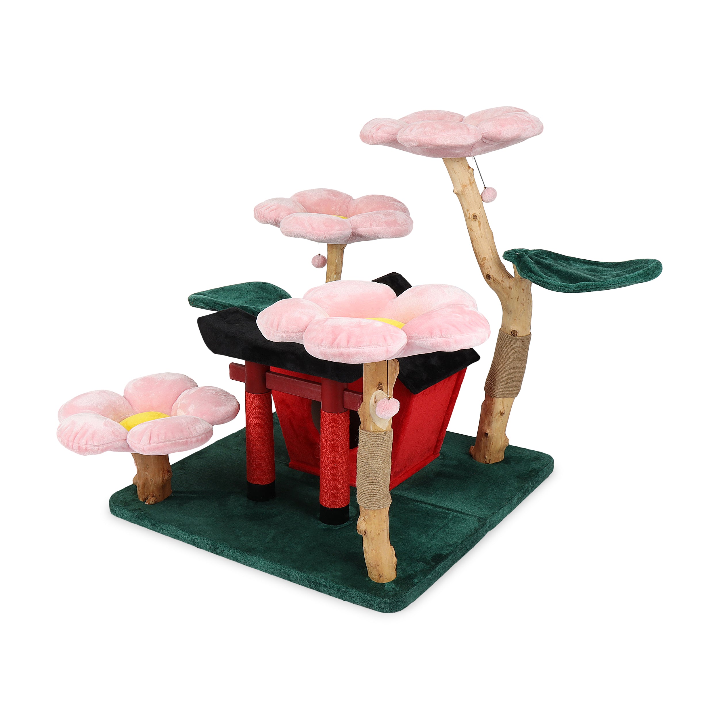 THE SECRET GARDEN - KBS FLORAL CAT MANSION