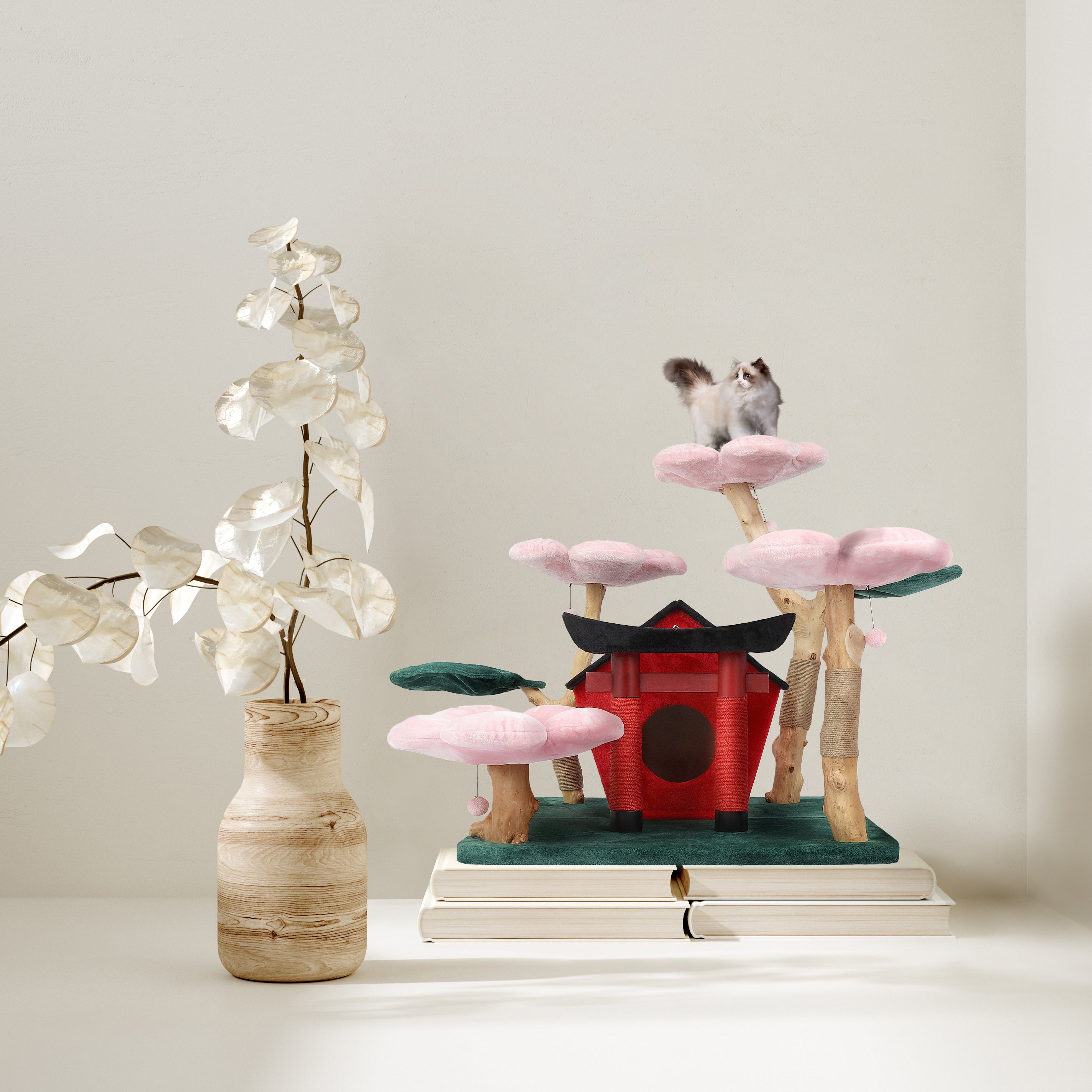 THE SECRET GARDEN - KBS FLORAL CAT MANSION