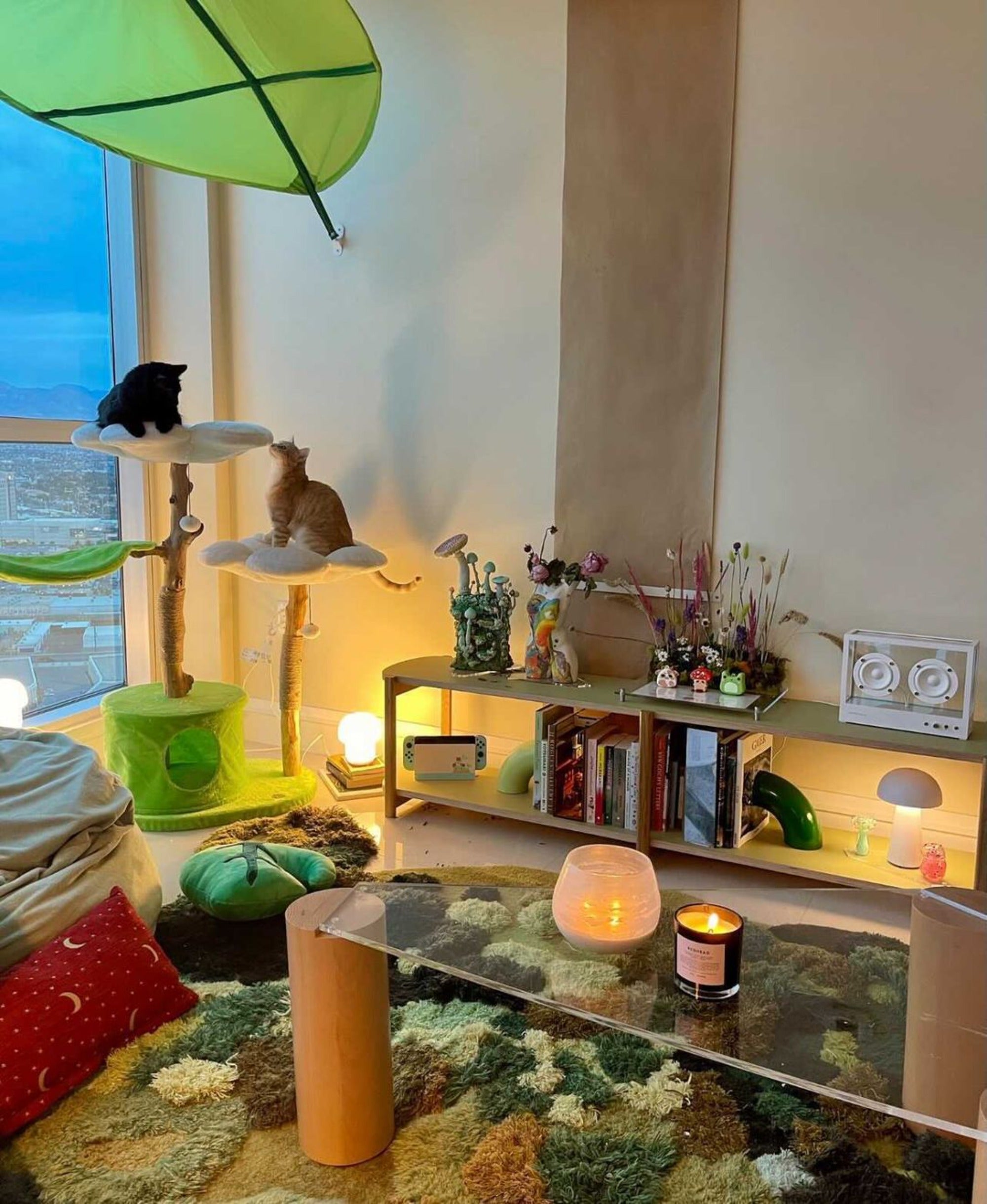 DAISY TRES - KBS FLORAL CAT TREE